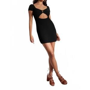 NEW CALLAHAN odessa mini dress in black